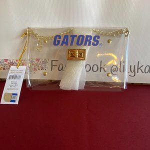 Capri Designs Clear NCAA University of Florida Envelope Crossbody
